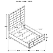 Durango 77-inch Panel Bed
