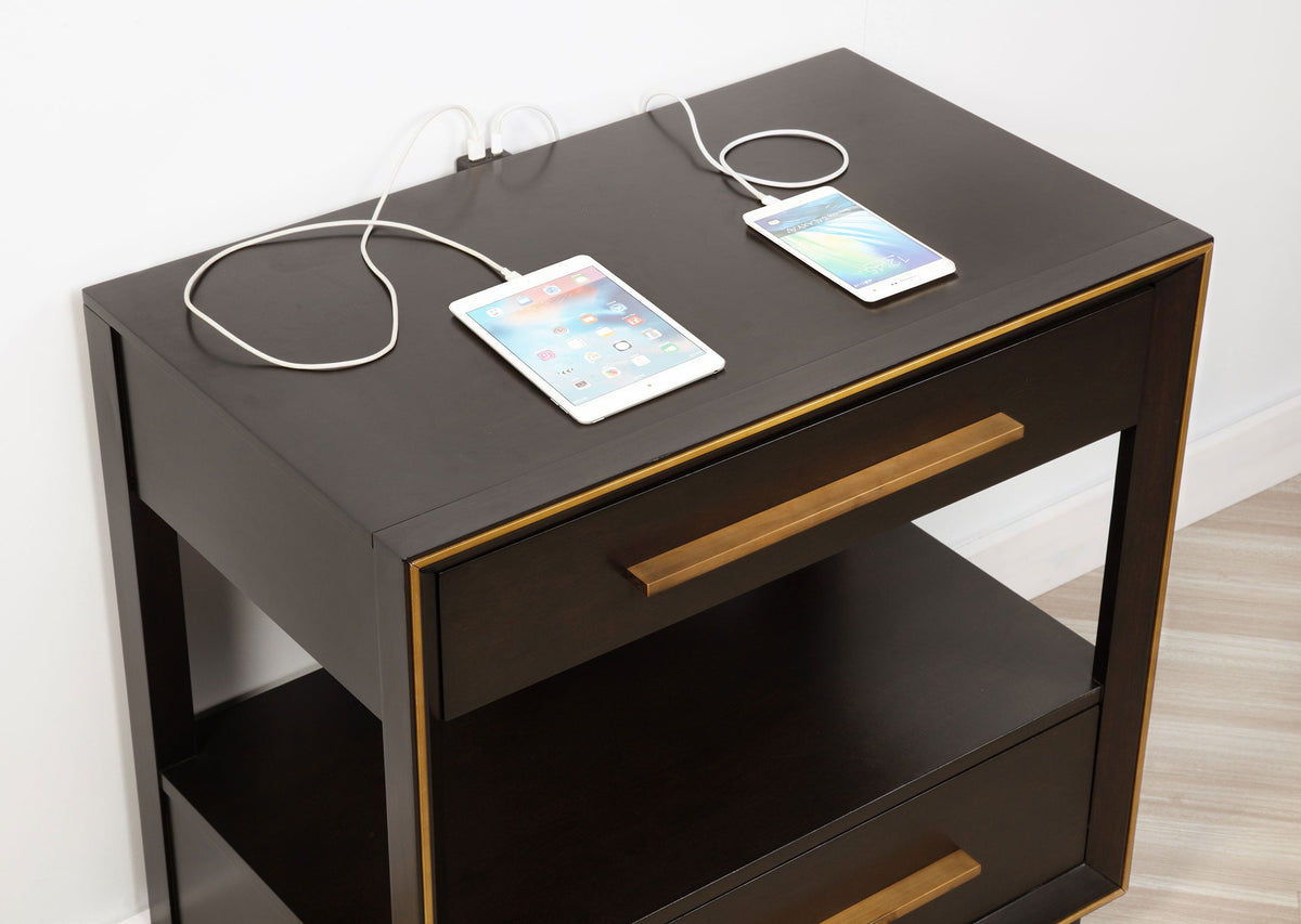 Durango 2-drawer Nightstand