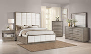 Durango Bedroom Set Taupe Oak Queen 5-piece