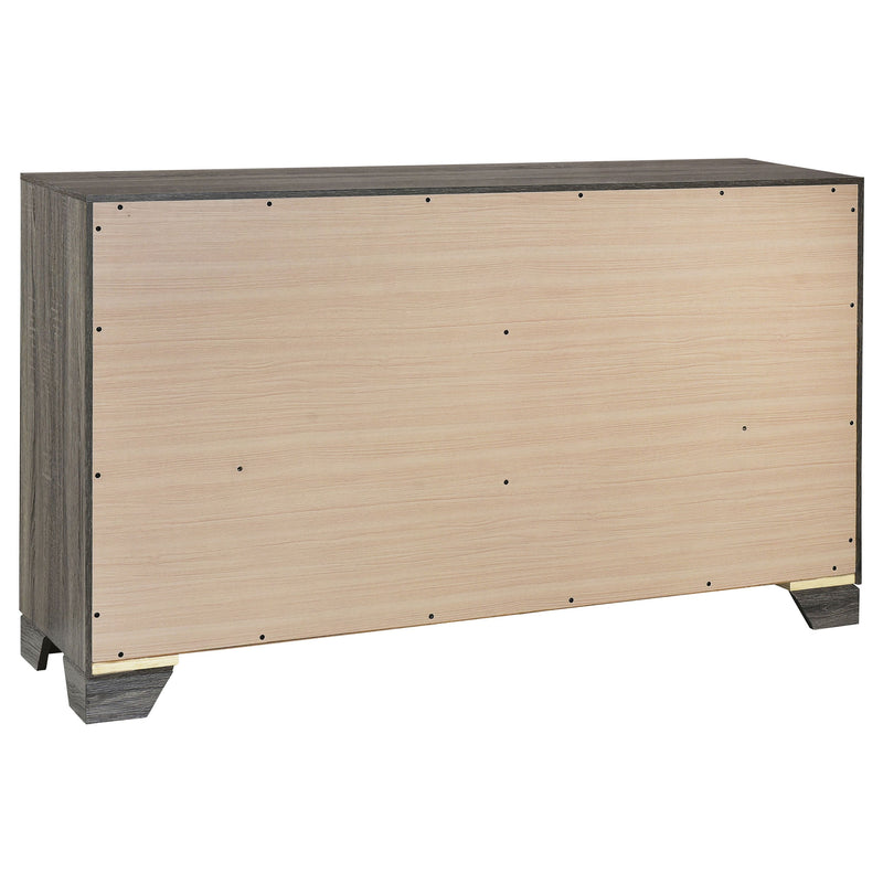 Wright Bedroom Set Brown Oak