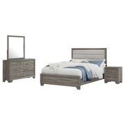 Wright Bedroom Set Brown Oak