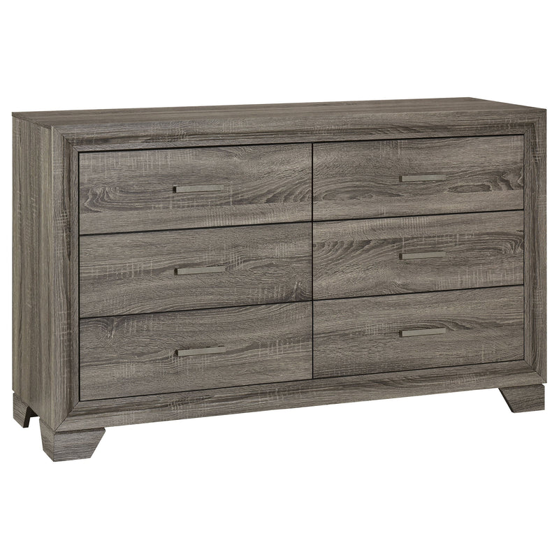 Wright Bedroom Set Brown Oak