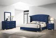 Melody Bedroom Set Pacific Blue California King 4-piece