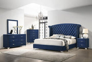 Melody Bedroom Set Pacific Blue California King 5-piece