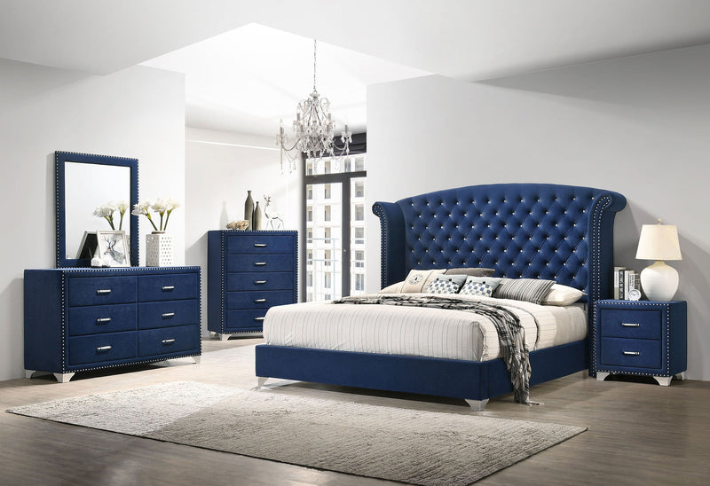 Melody 6-drawer Upholstered Dresser