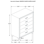 Melody 5-drawer Bedroom Chest