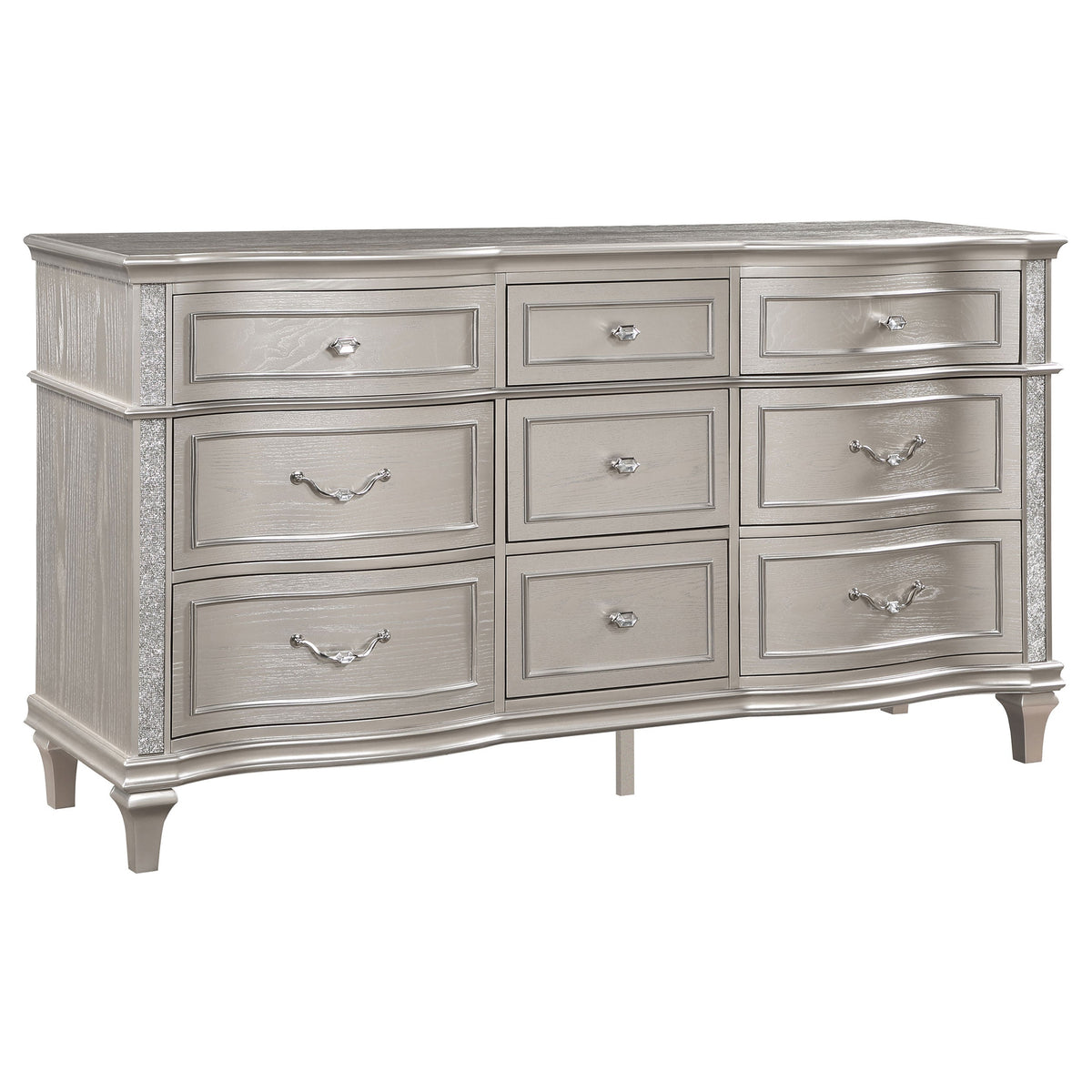 Evangeline Bedroom Set Silver Oak