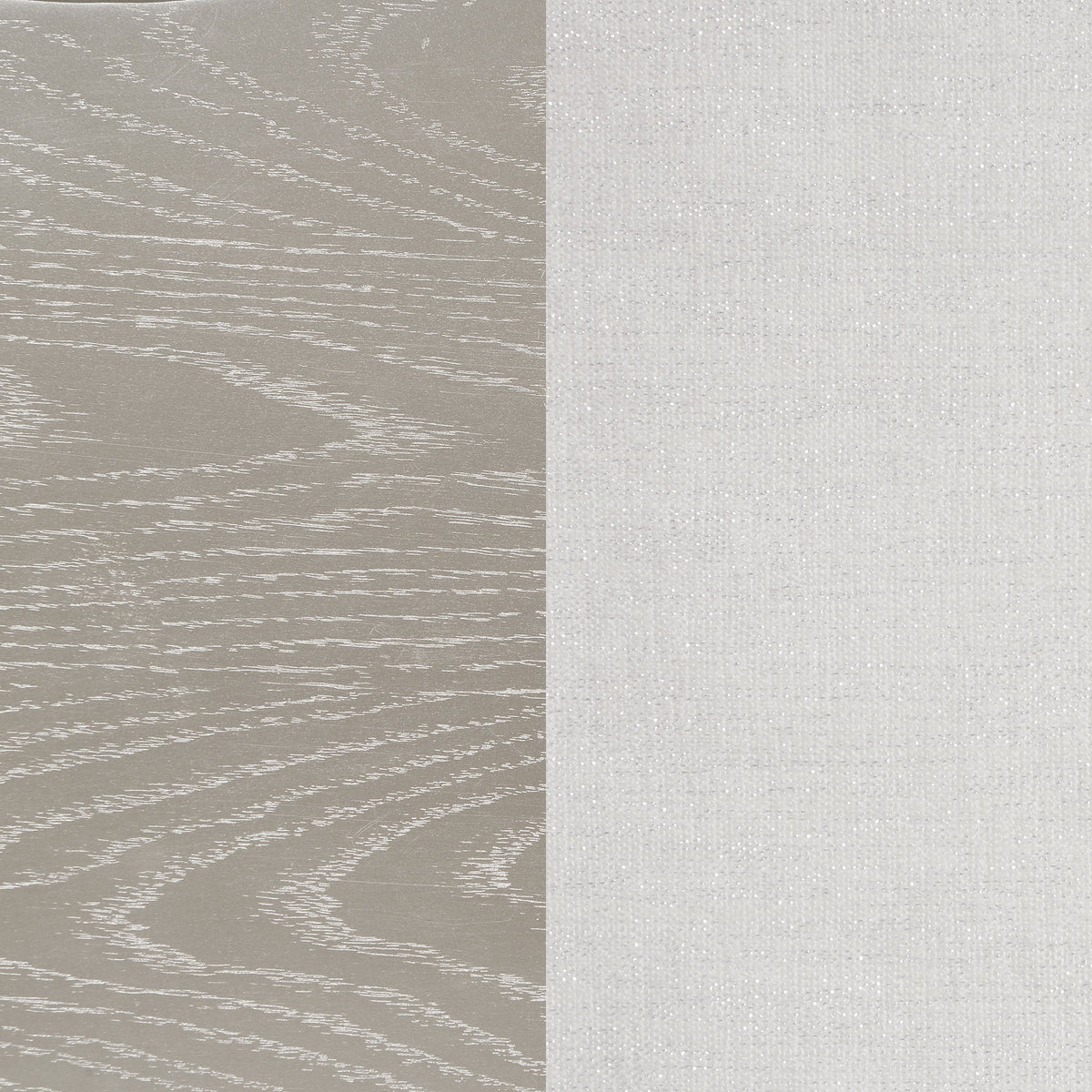 Evangeline Wood LED Panel Bed Silver Oak