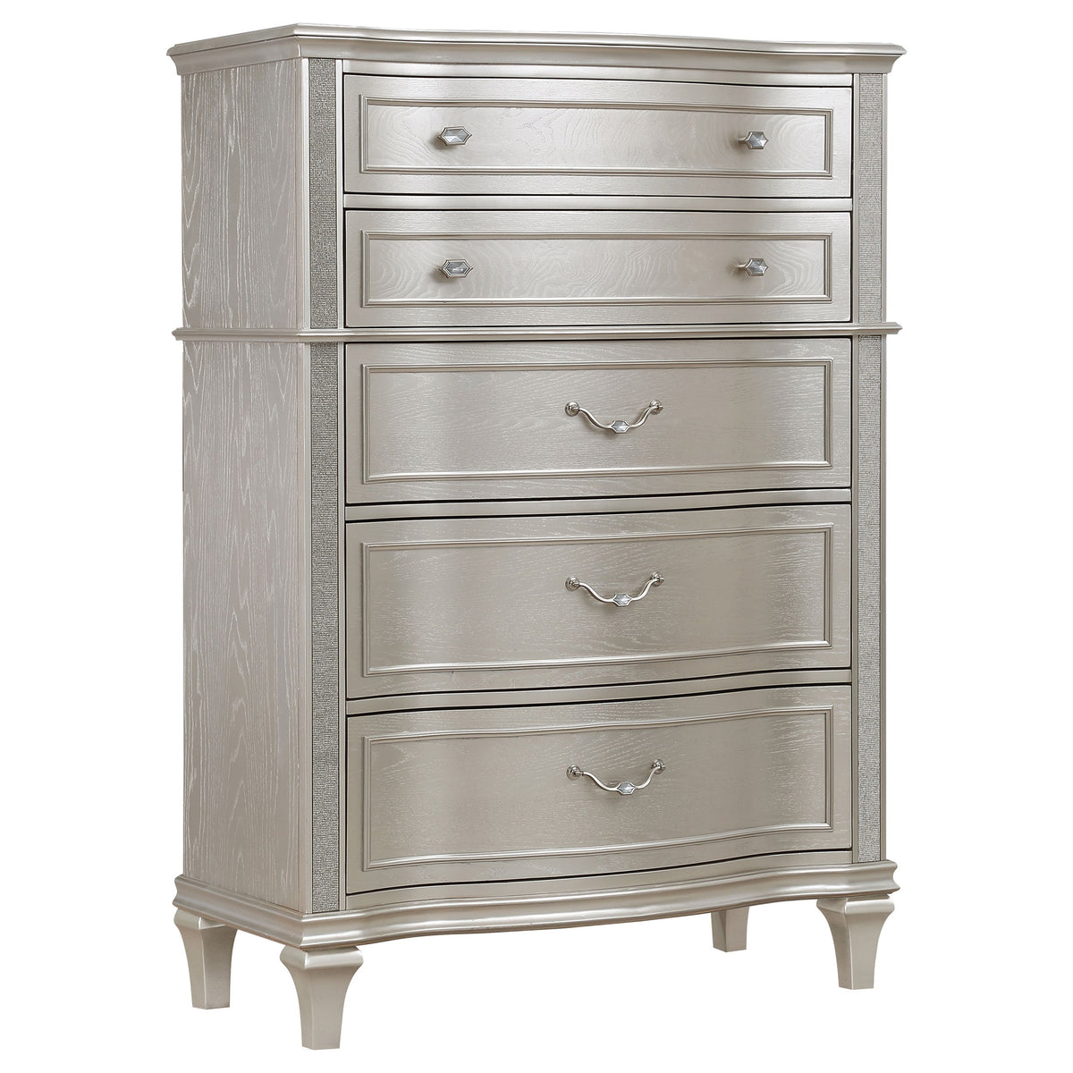 Evangeline Bedroom Set Silver Oak