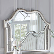 Evangeline Dresser Mirror Silver Oak Default Title