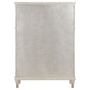 Evangeline 6-drawer Bedroom Chest Silver Oak