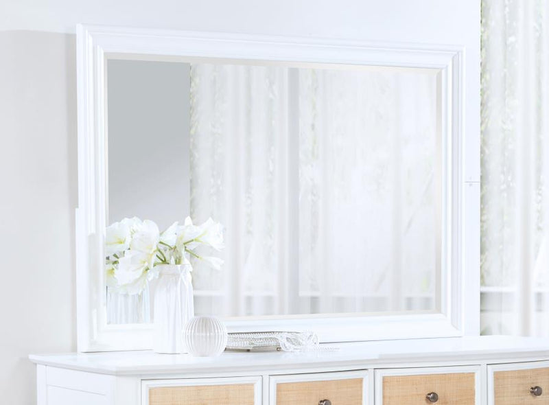 Bexhill Dresser Mirror White Default Title