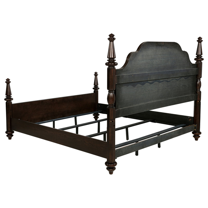 Andover Bedroom Set Dark Oak