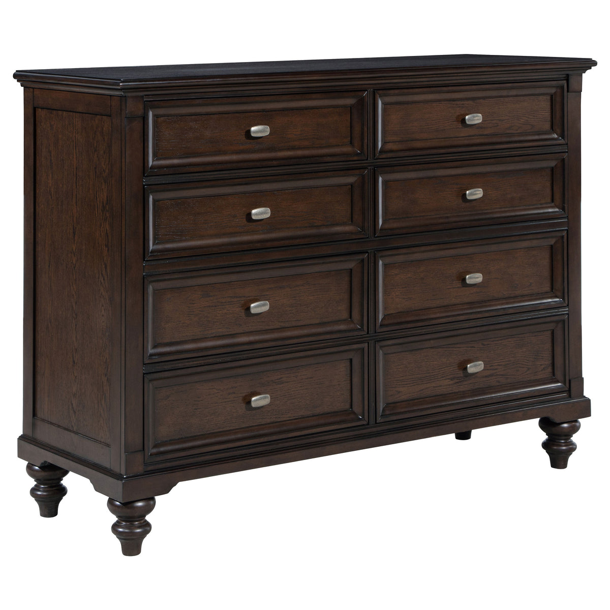 Andover Bedroom Set Dark Oak