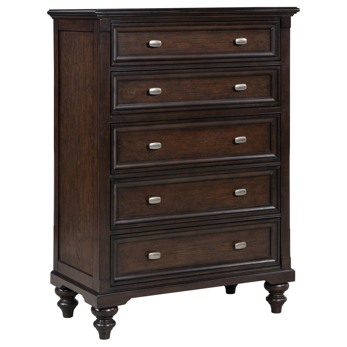 Andover Bedroom Set Dark Oak