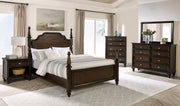 Andover Bedroom Set Dark Oak Queen 5-piece