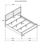 Cavelle 51-inch Upholstered Bed
