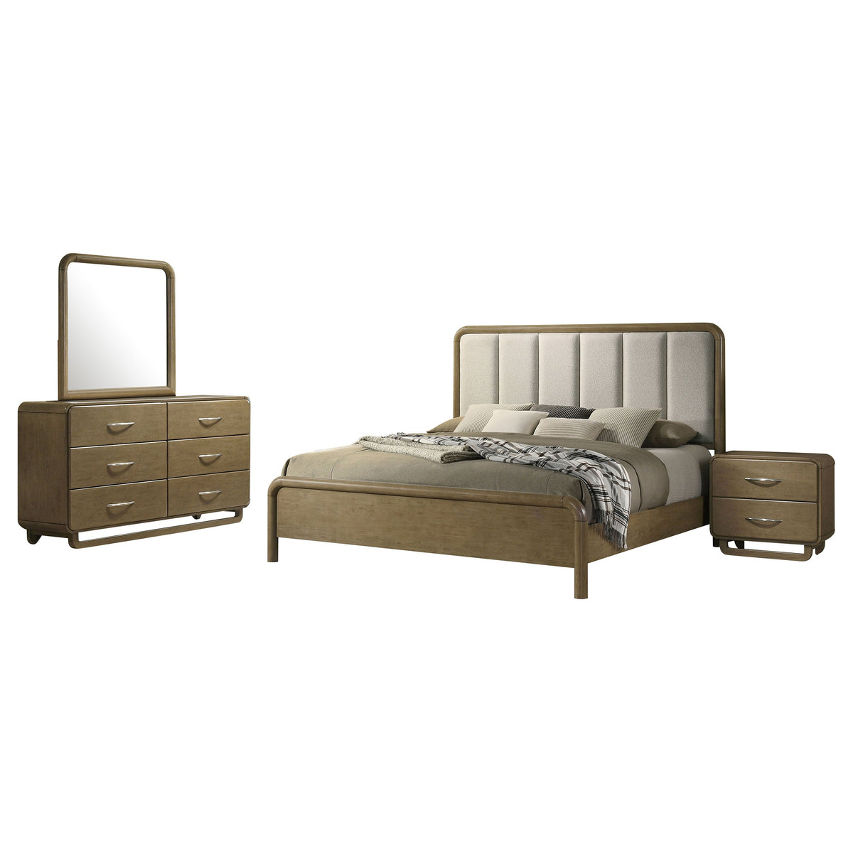 Amsbury Bedroom Set Nutmeg