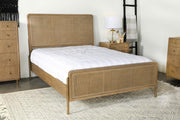 Arini Rattan Panel Bed Sand Wash Eastern King