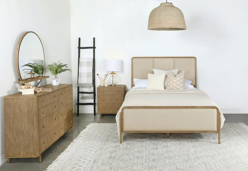 Arini Bedroom Set Sand Wash Eastern King 4-piece