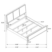 Arini Upholstered Panel Bed