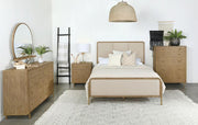Arini Bedroom Set Sand Wash Queen 5-piece