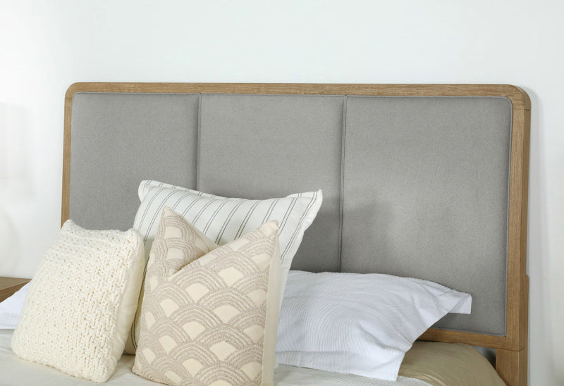 Arini Upholstered Panel Bed