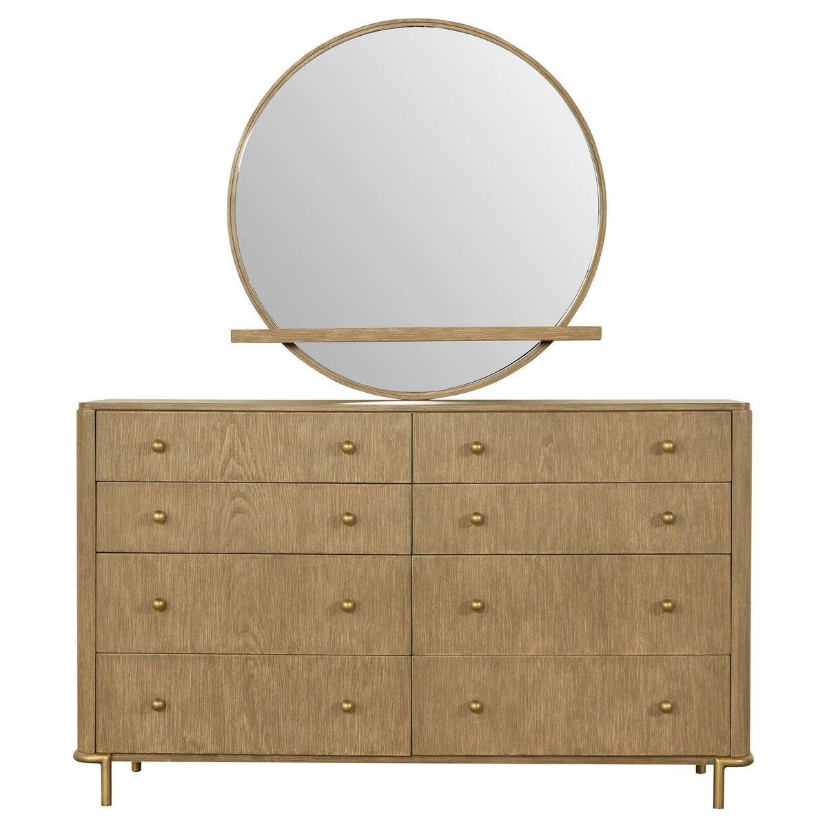 Arini 8-drawer Dresser with Mirror