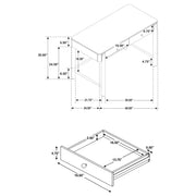 Arini Makeup Vanity Table and Mirror Set