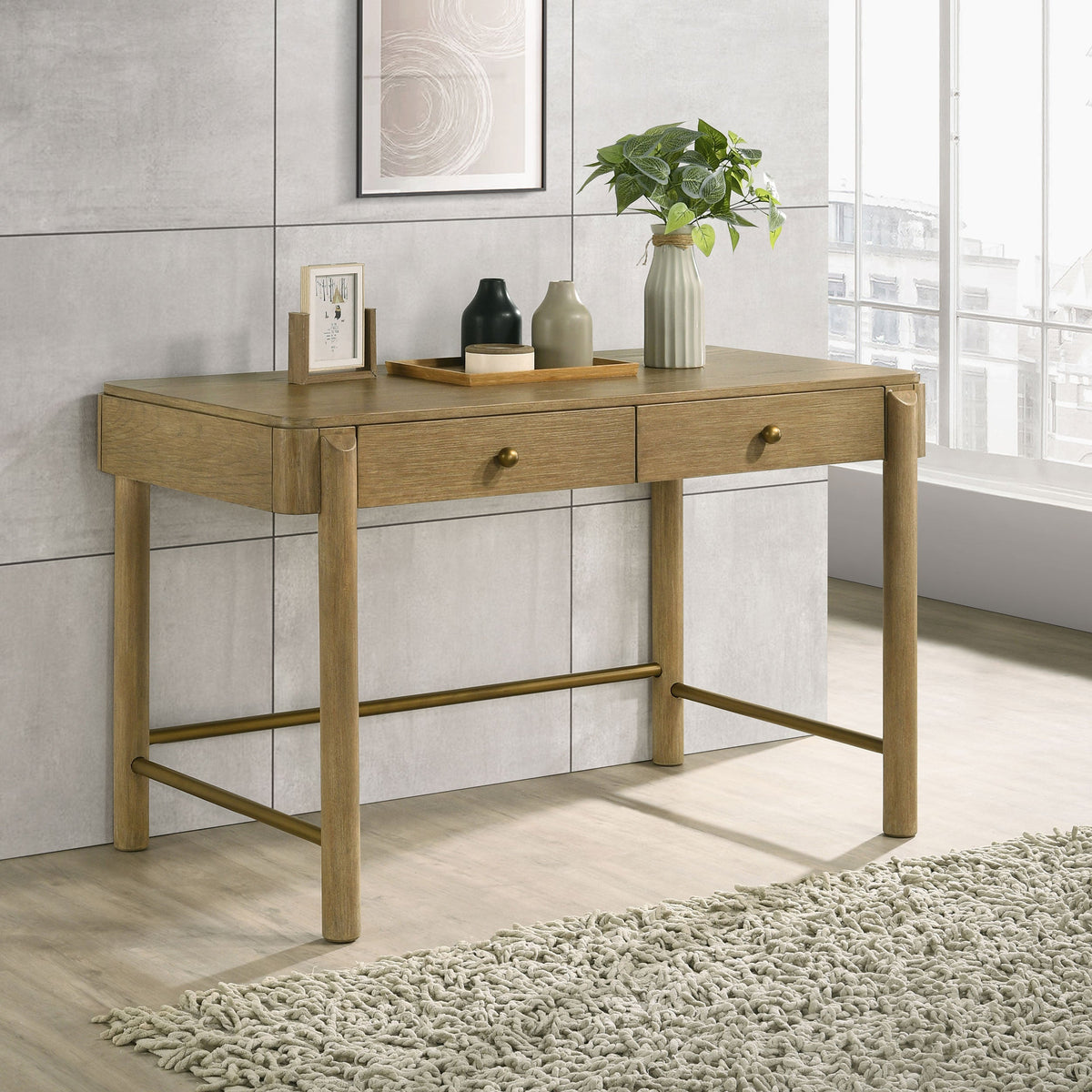 Arini 2-drawer Vanity Desk Makeup Table