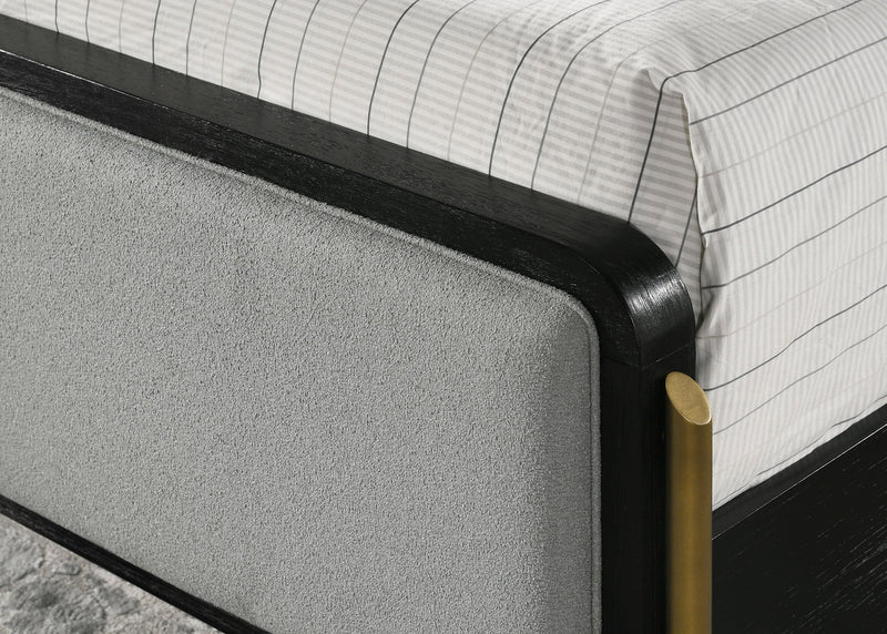 Arini Upholstered Panel Bed