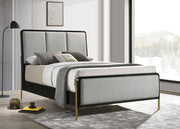 Arini Upholstered Panel Bed