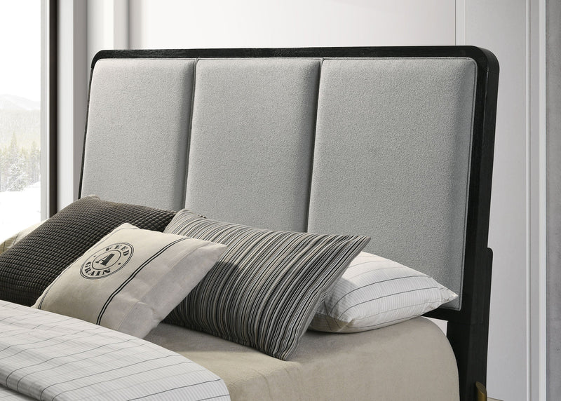 Arini Upholstered Panel Bed