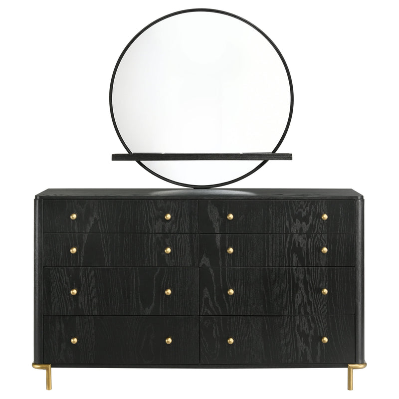 Arini 8-drawer Dresser with Mirror