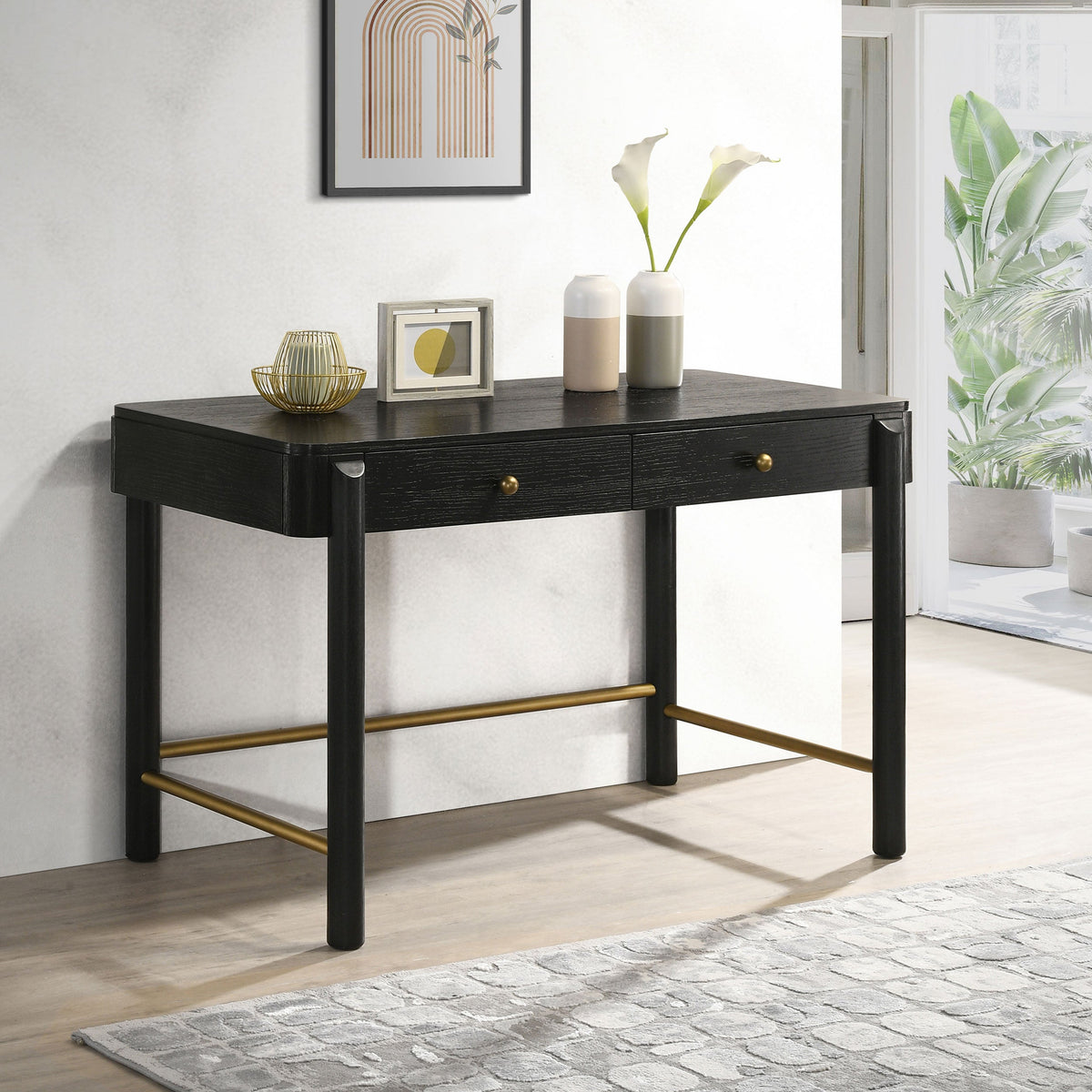Arini 2-drawer Vanity Desk Makeup Table