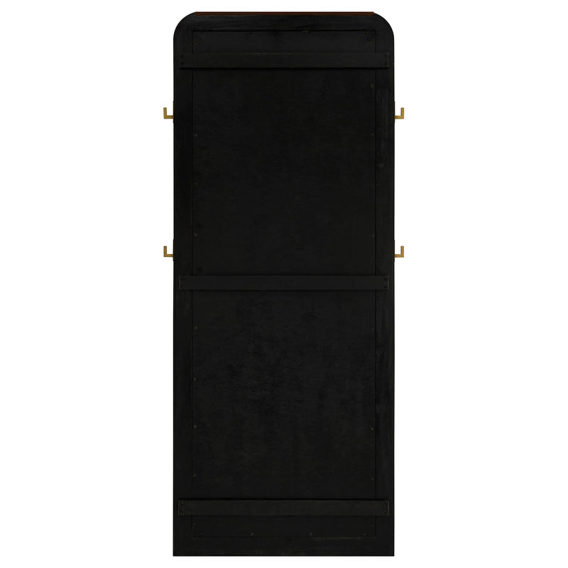 Arini Cane Weave Full Length Standing Floor Mirror