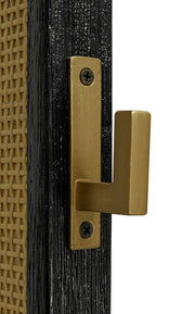 Arini Cane Weave Full Length Standing Floor Mirror
