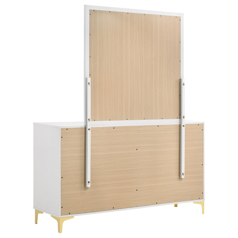 Kendall 6-drawer Dresser with Mirror