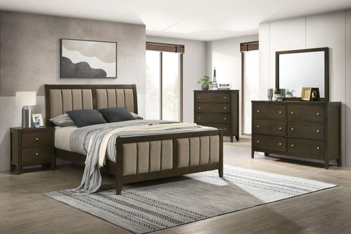 Wilkes Bedroom Set Dark Cocoa Full 5-piece