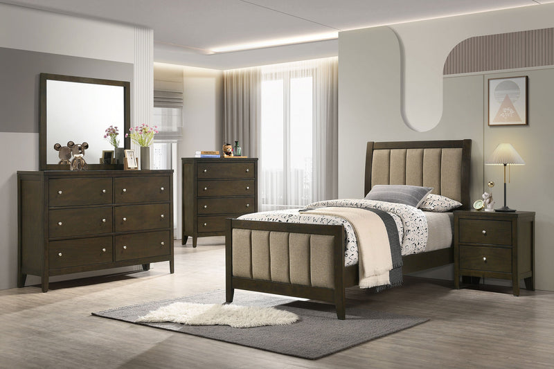 Wilkes Bedroom Set Dark Cocoa
