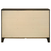 Wilkes 6-drawer Dresser Cabinet Dark Cocoa