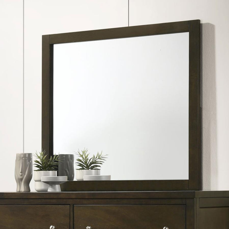 Wilkes Dresser Mirror Dark Cocoa Default Title