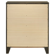 Wilkes 4-drawer Chest of Drawers Dark Cocoa