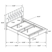 Kendall Upholstered Panel Bed