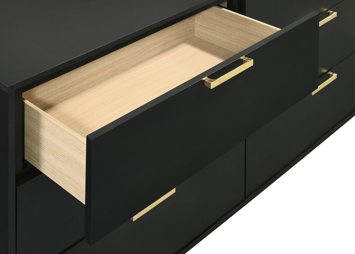 Kendall 6-drawer Dresser with Mirror