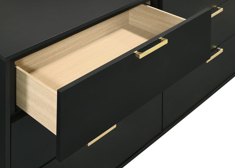 Kendall 6-drawer Dresser with Mirror