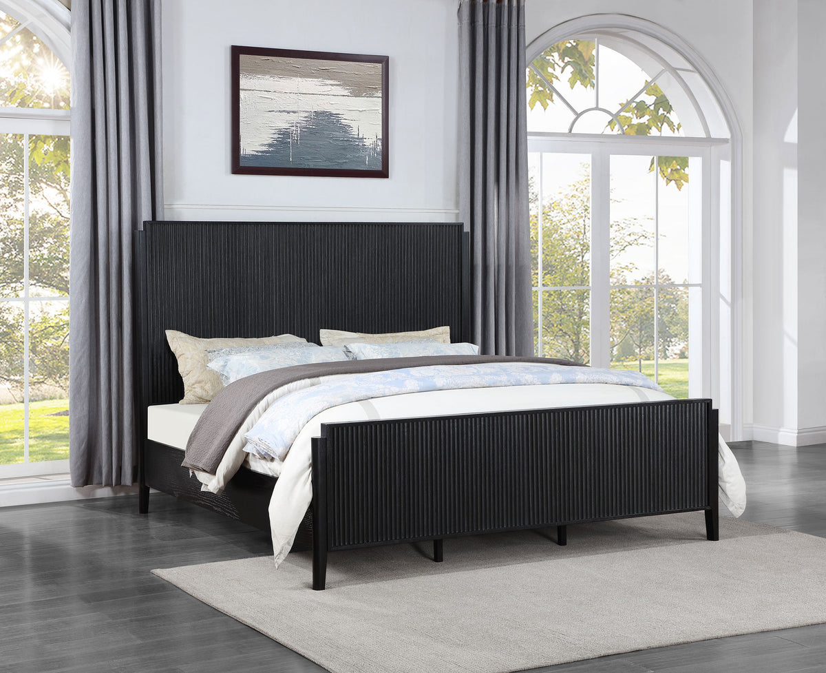 Brookmead Wood Panel Bed