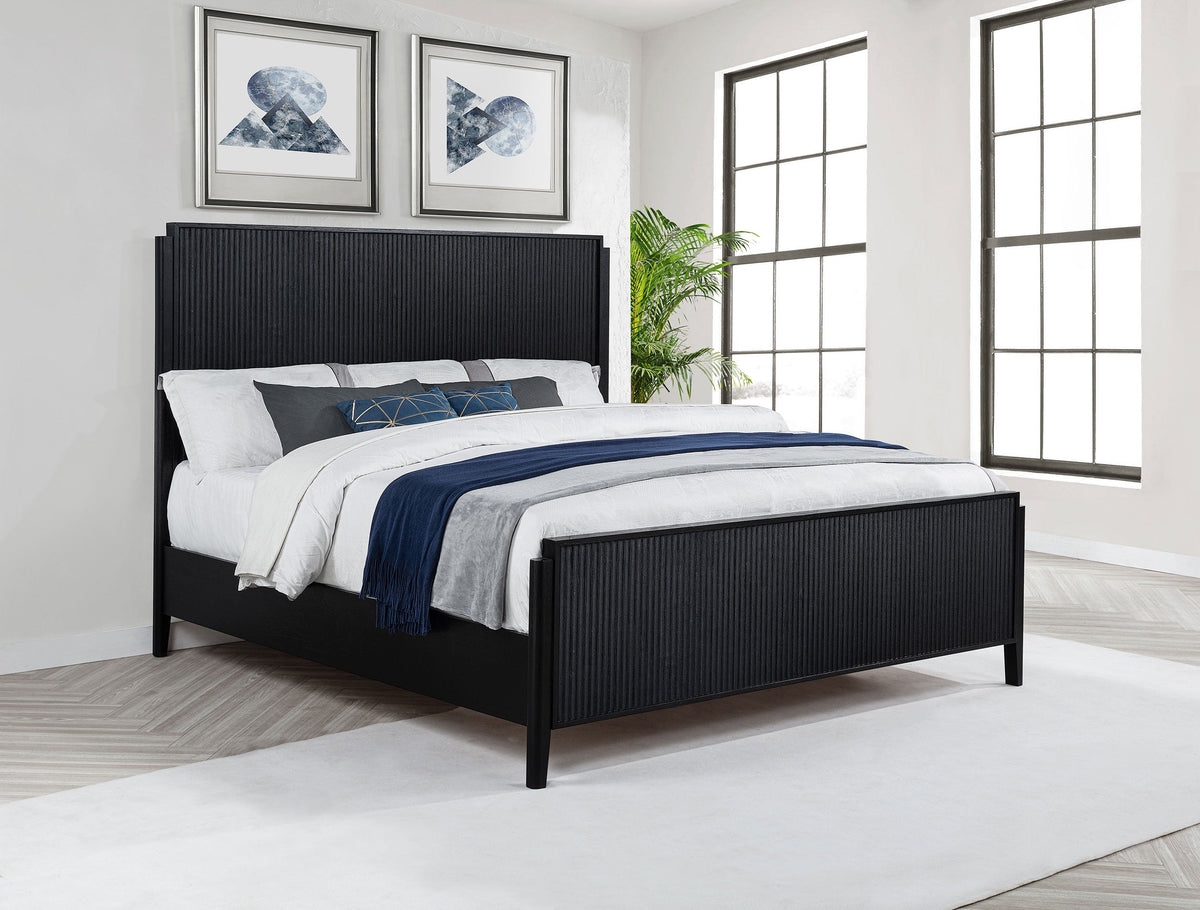 Brookmead Wood Panel Bed