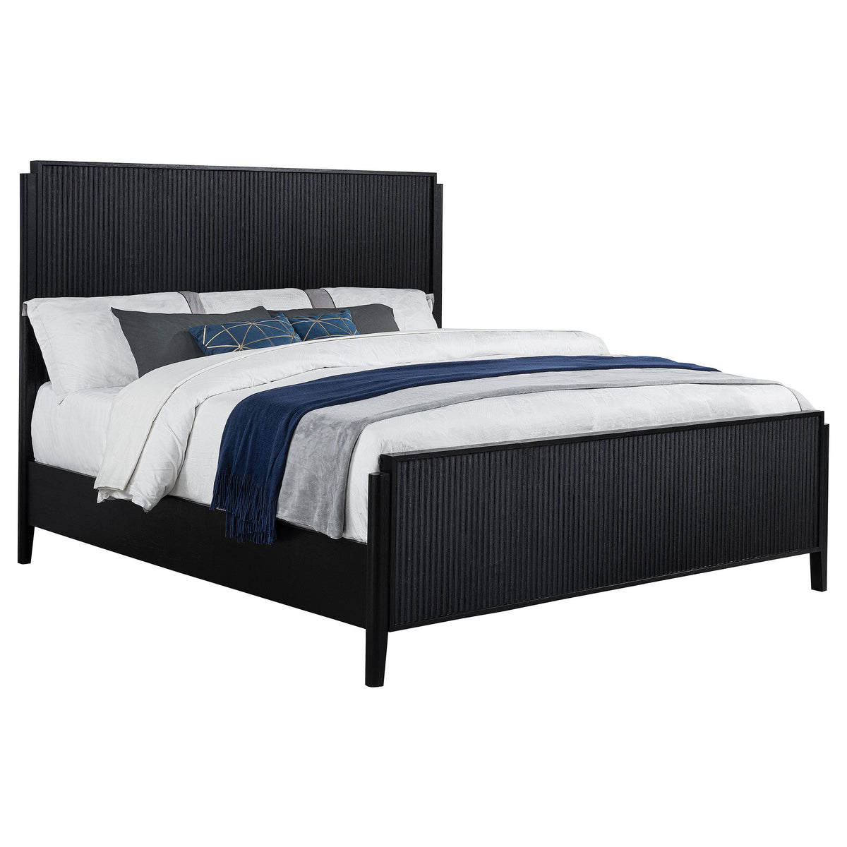 Brookmead Wood Panel Bed