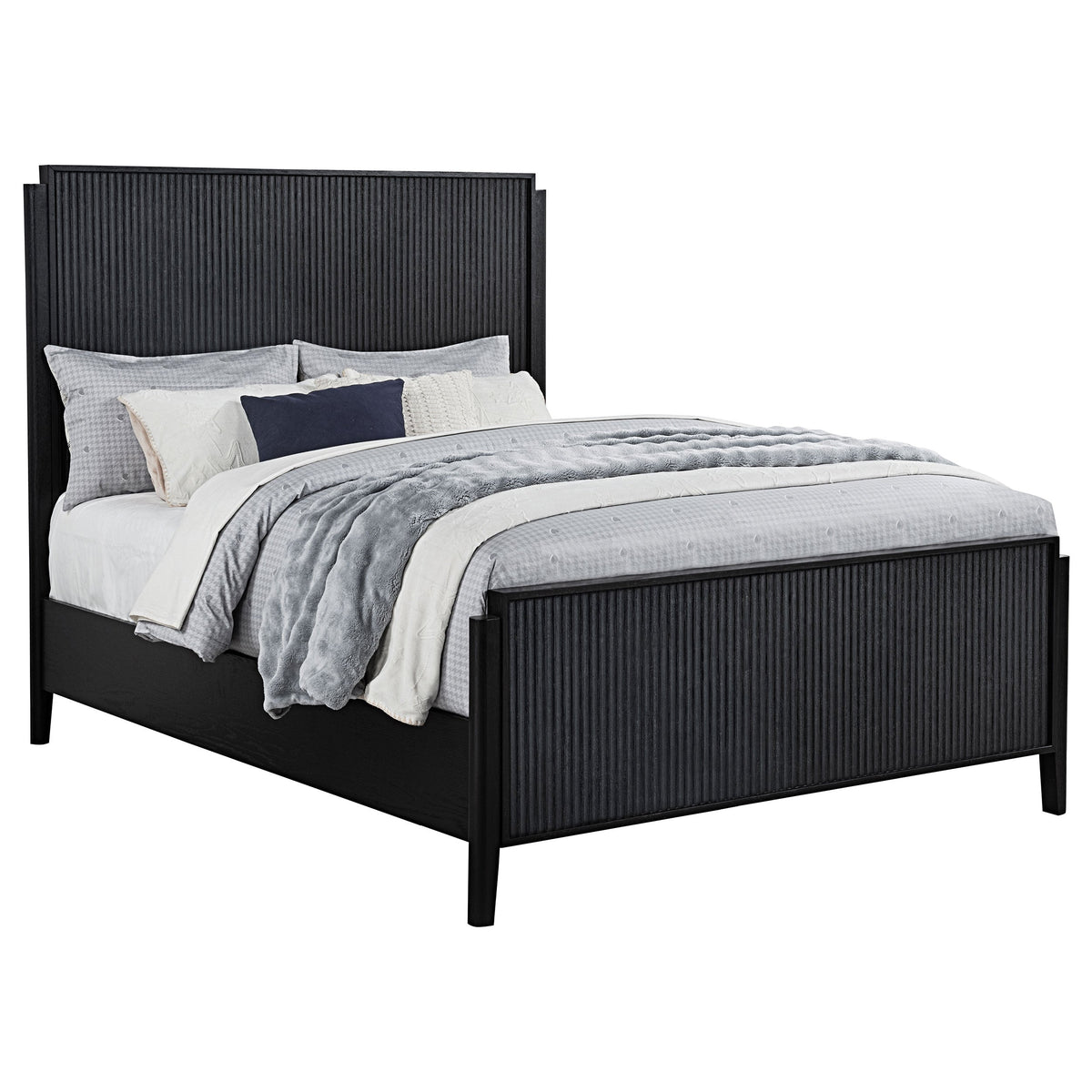 Brookmead Wood Panel Bed